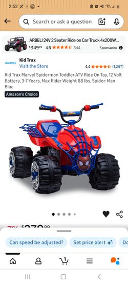 Spiderman 4 Wheeler