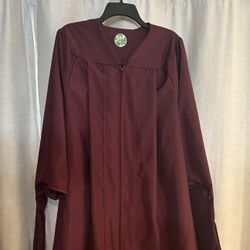 ASU graduate masters gown Maroon