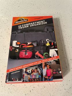 Armor All 12 Compartment Trunk Organizer