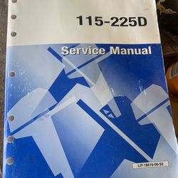 Yamaha 115 Hp 1989 Manual And Tune Up Parts (new 