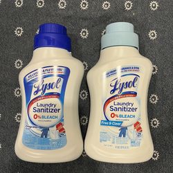 🔥🔥🔥 Lysol laundry sanitizer.  $5.  4 for $18