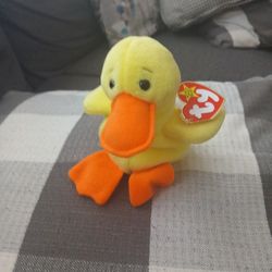 Quackers 1993 Beanie Baby Plush