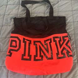 Pink Gym Mesh Bag