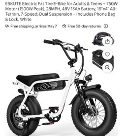 New E bike for shorter riders 4ft 10- 5ft 5in