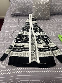 Nightmare Before Christmas Cardigan Sweater
