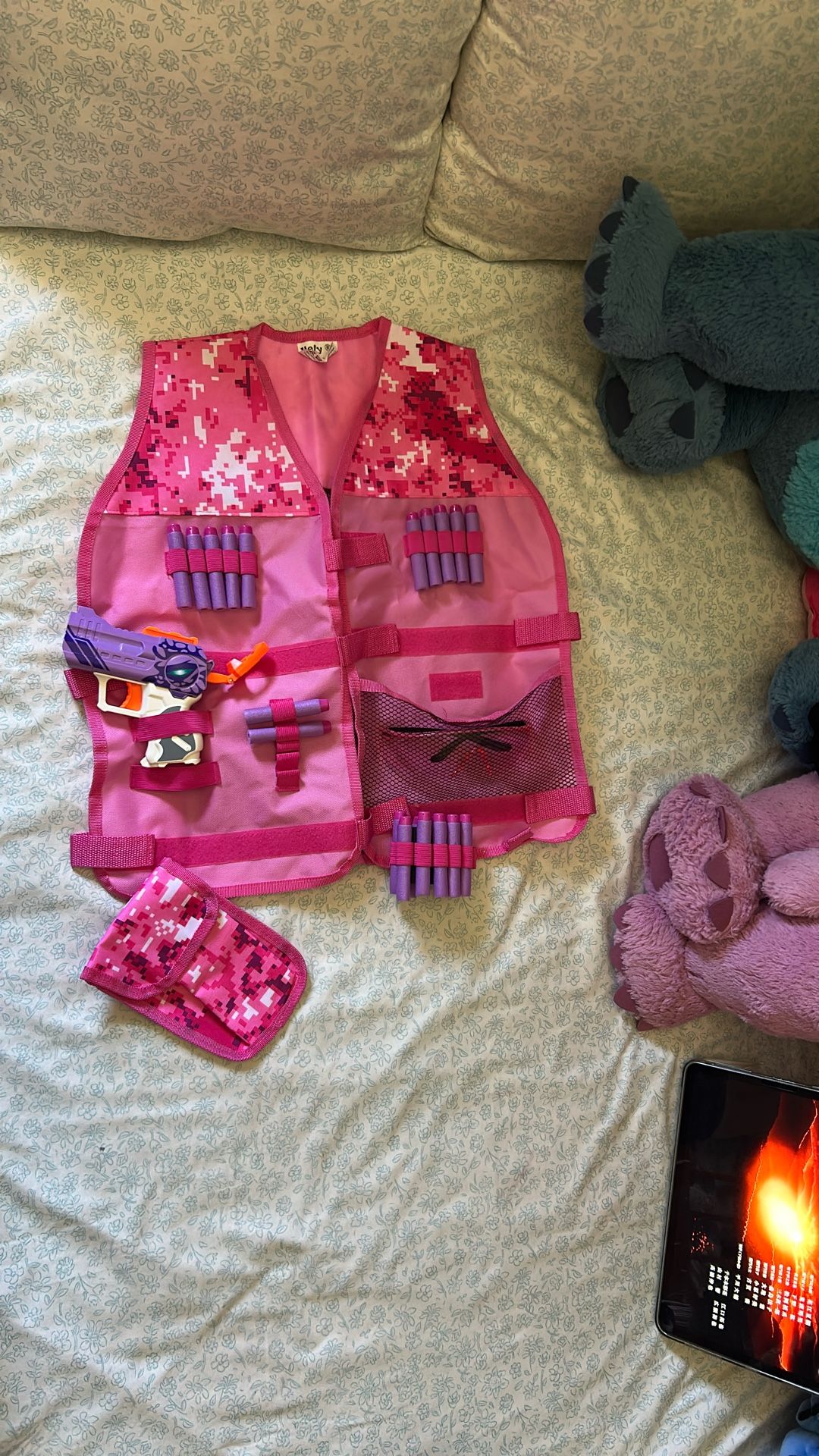 Girls Tactical Vest Set