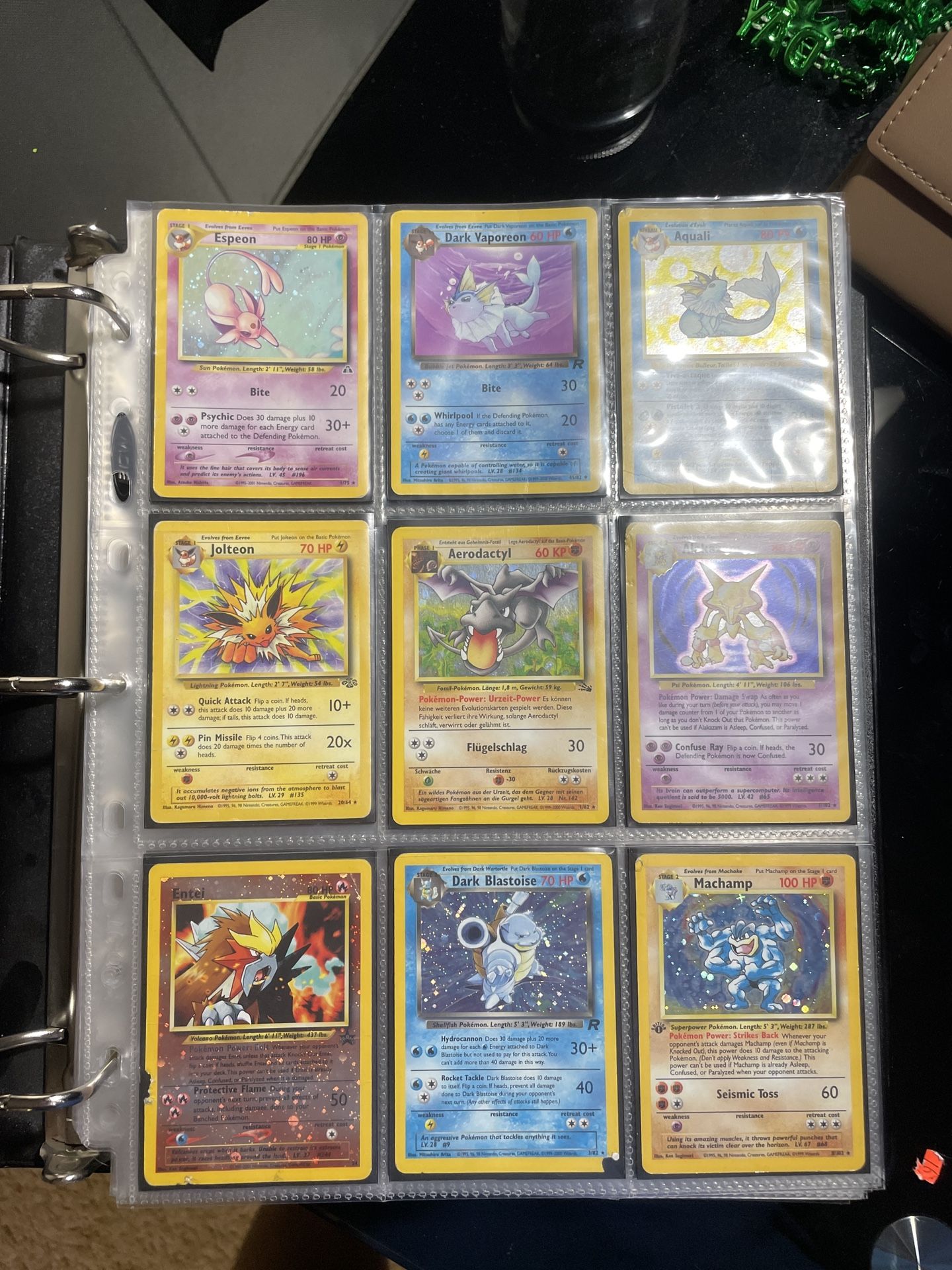 Vintage Pokemon Cards