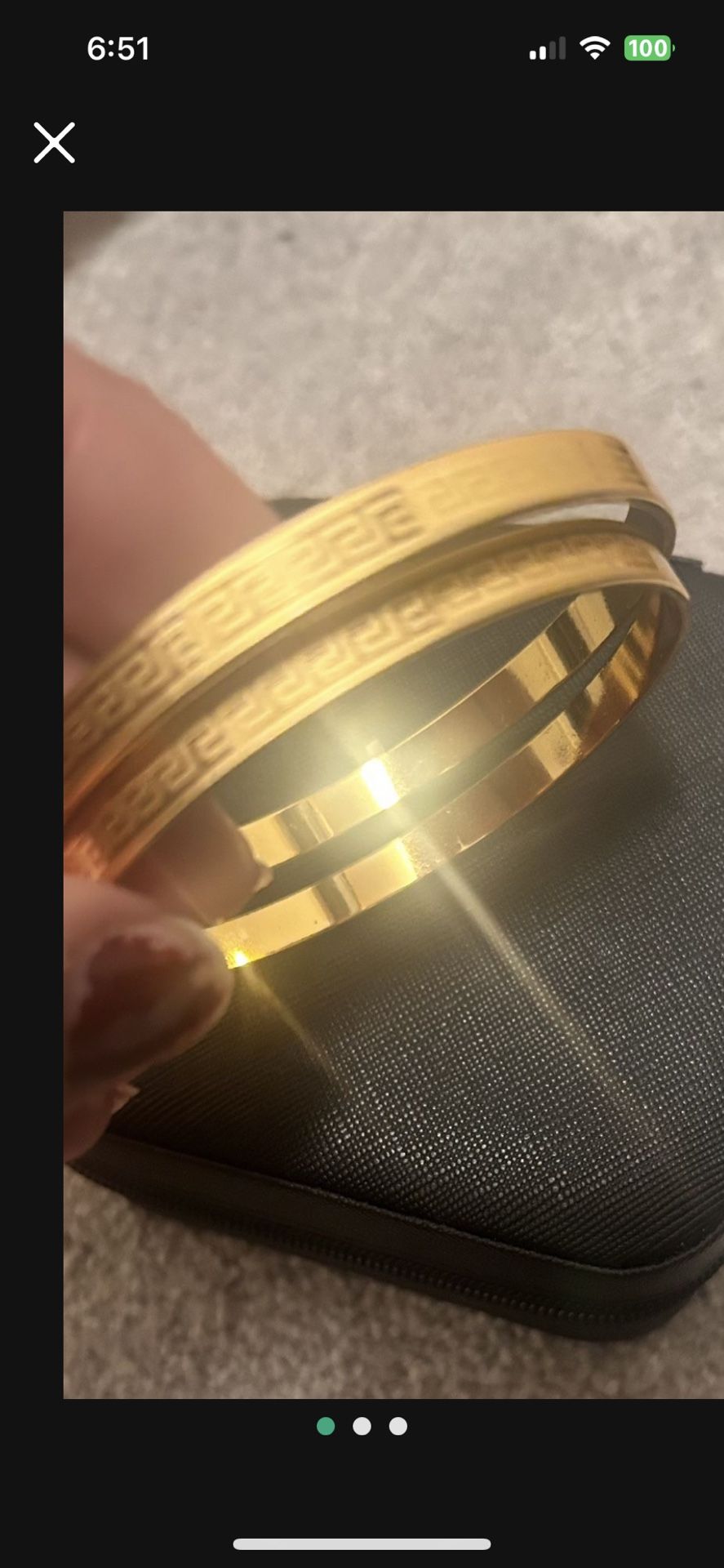 Gold Plated Bracelet 