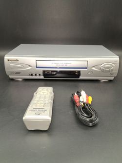 Panasonic VCR with remote and cable.  Works Fine!