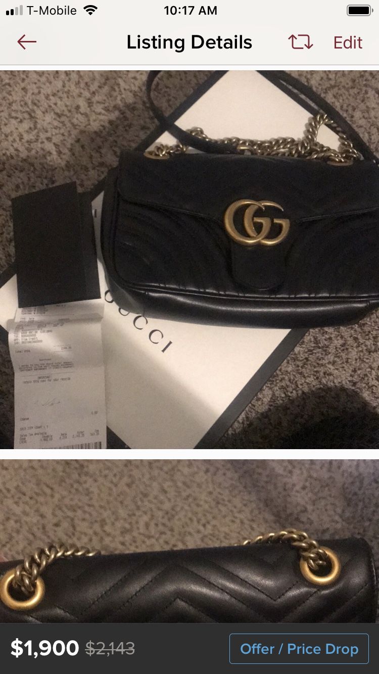 Gucci marmont handbag