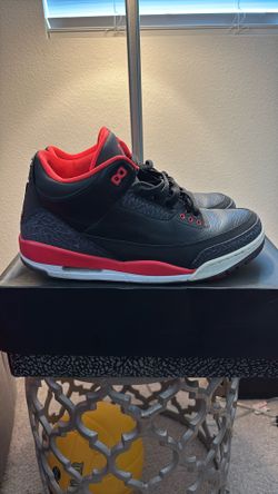 Jordan 3 Crimson Red Size 11 From 2012