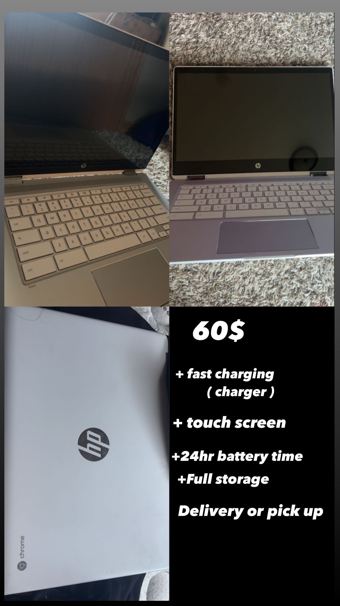 Touch Screen Lap Top ( Games + Movies And More )