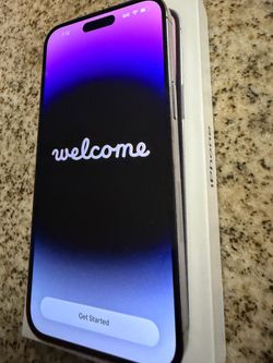 iPhone 14  pro max - purple-  unlocked