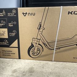 NIU KQi 100F Foldable Handlebar Electric Scooter 17.4 mph | Range 18 miles, 2 BRAND NEW UNOPENED