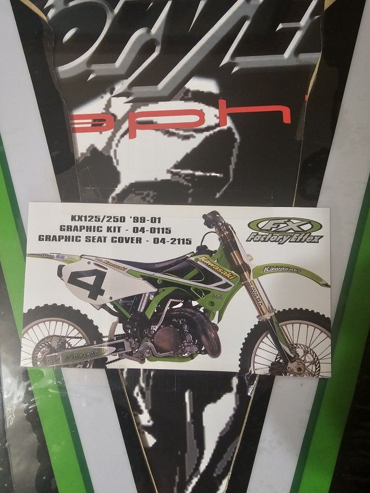Kawasaki KX 125/KX250 Graphics