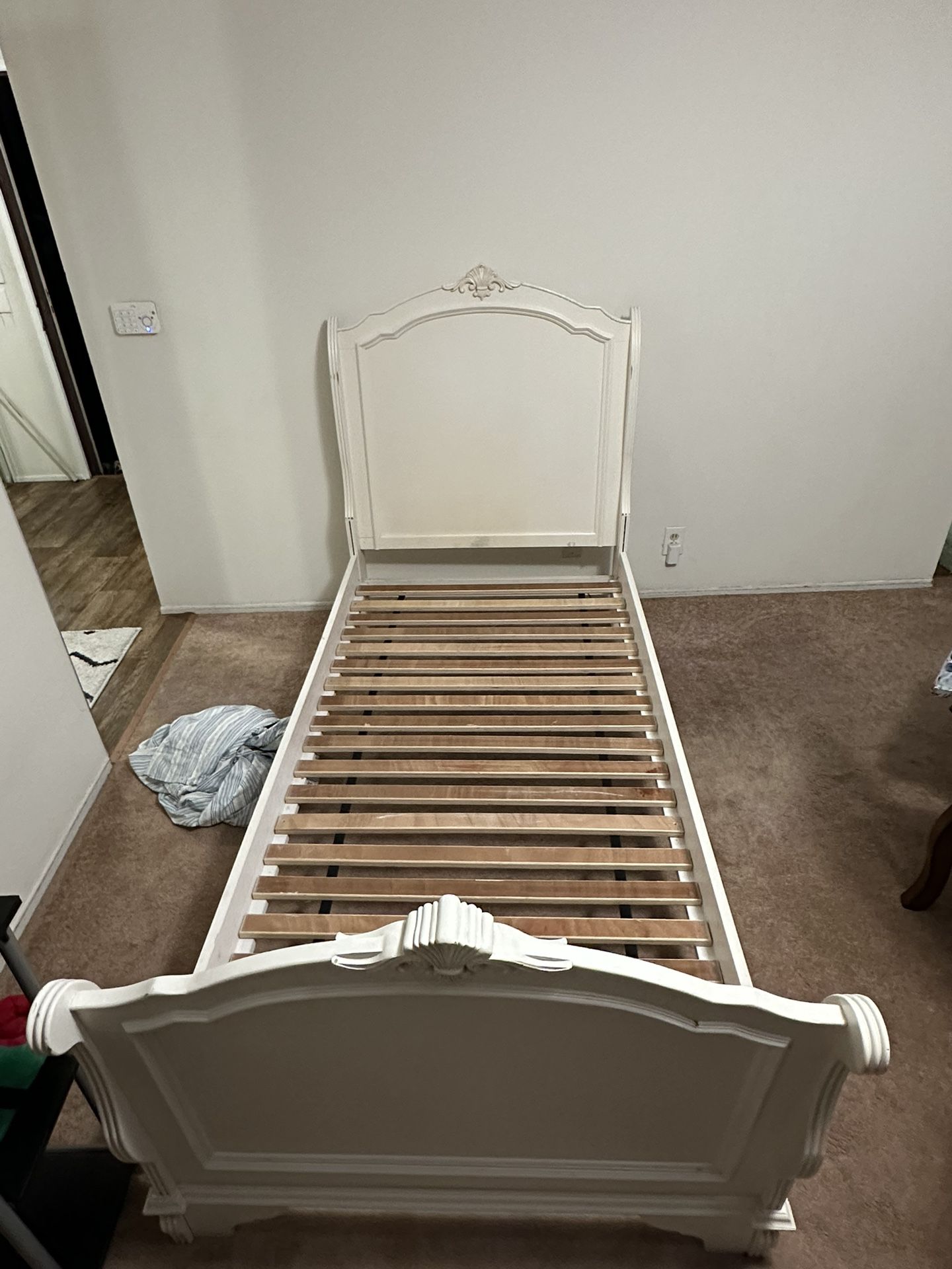 Twin Bed Frame + Mattress