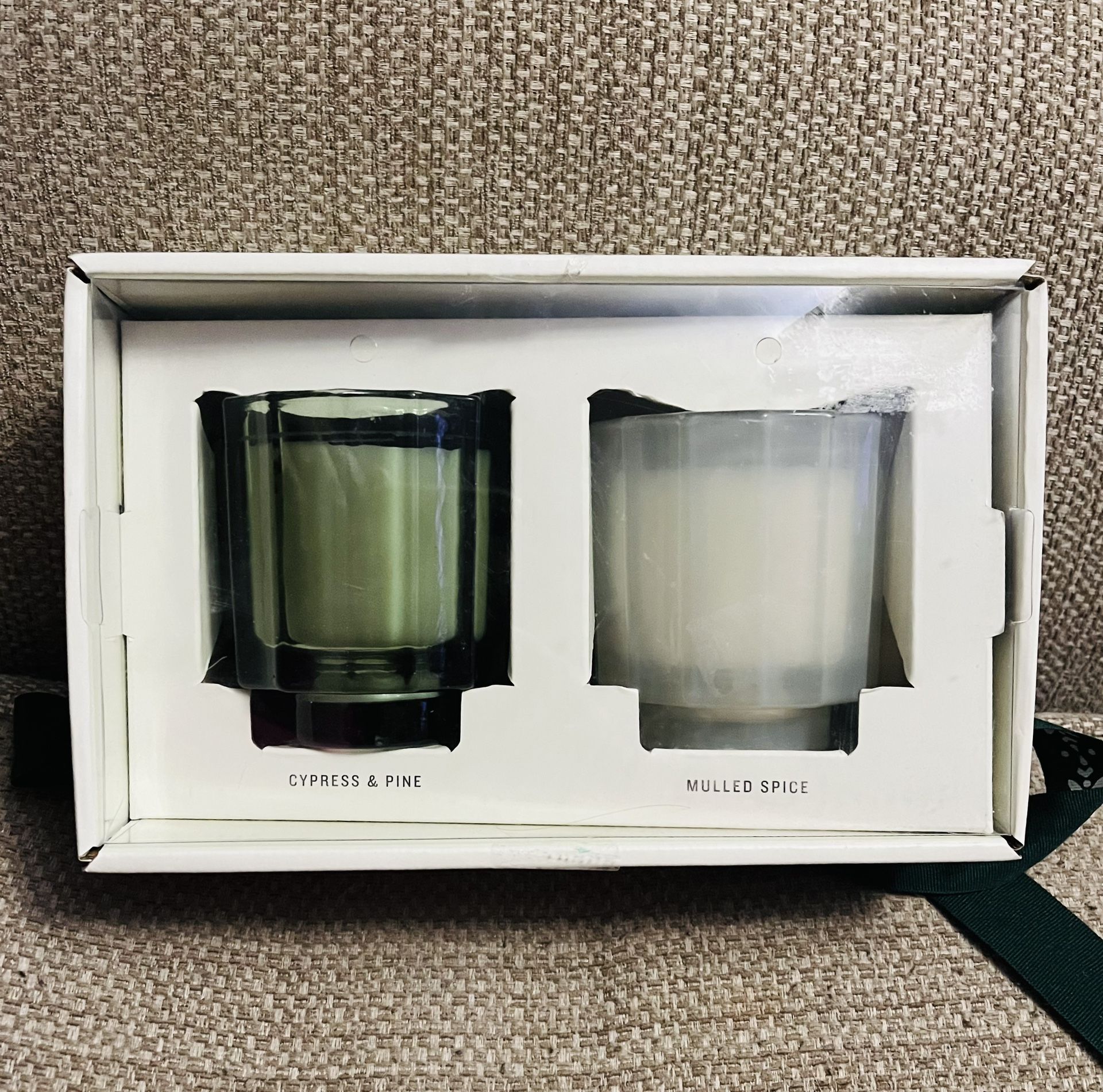 Retired Hearth & Hand 2PC Candle Gift Set