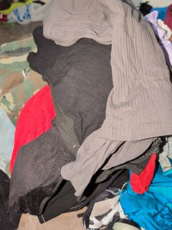 Bag of plus size clothes