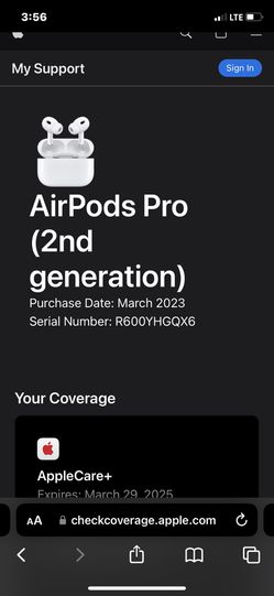 White AirPods Pro Apple Airpod, 2nd Generation