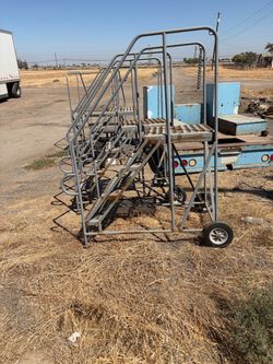 Rolling step ladders 250 each