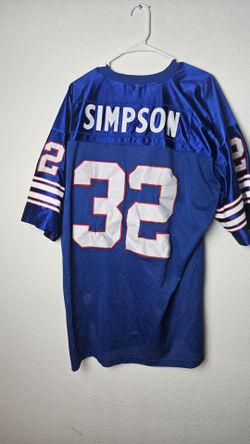 Mitchell & Ness O.J. Simpson #32 Buffalo Bills Throwback Jersey Size 56