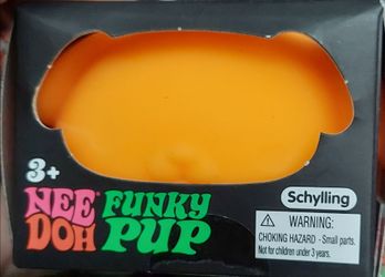 Needoh funky pup orange $10