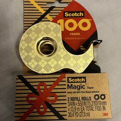 100 Year Anniversary Scotch Tape Dispenser $10