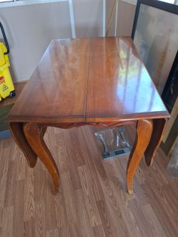 Vintage wood table