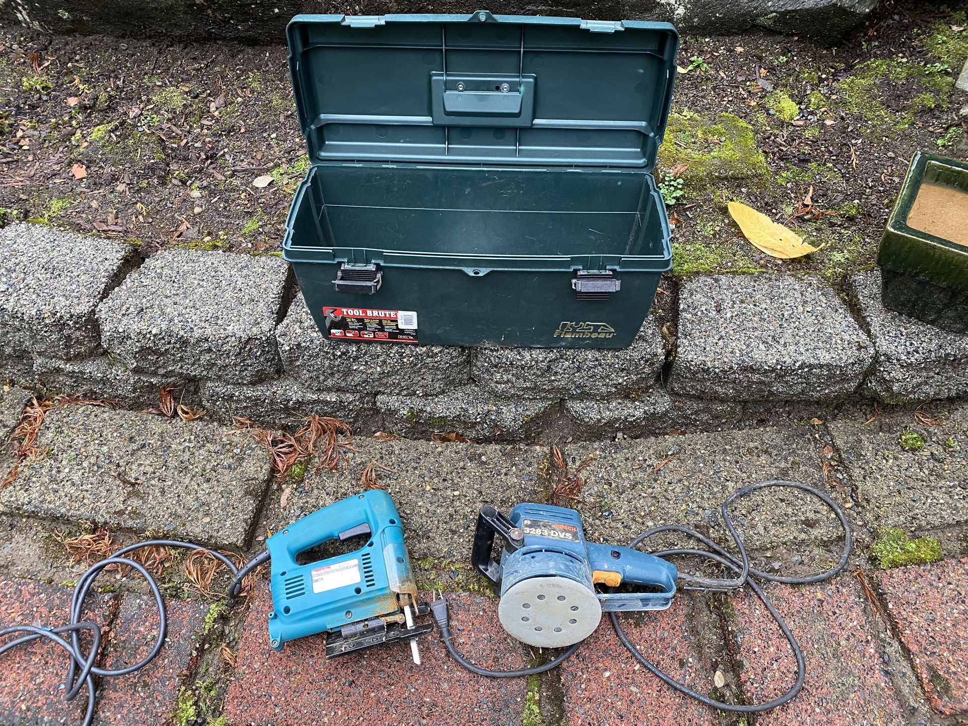 Makita Jigsaw and Bosch Orbital Sander