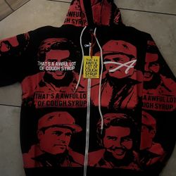 RED ASAALI ZIP UP