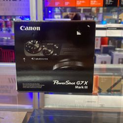 Canon Powershot G7X Mark III   Silver 
