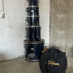 Pearl 6 Piece Drum Set 