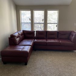 Crimson Two Piece Sectional