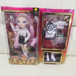 Rainbow High Minnie Choi Rainbow Vision Royal Three Fashion Doll K-Pop 2022 New