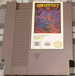 Gauntlet II NES Cartridge