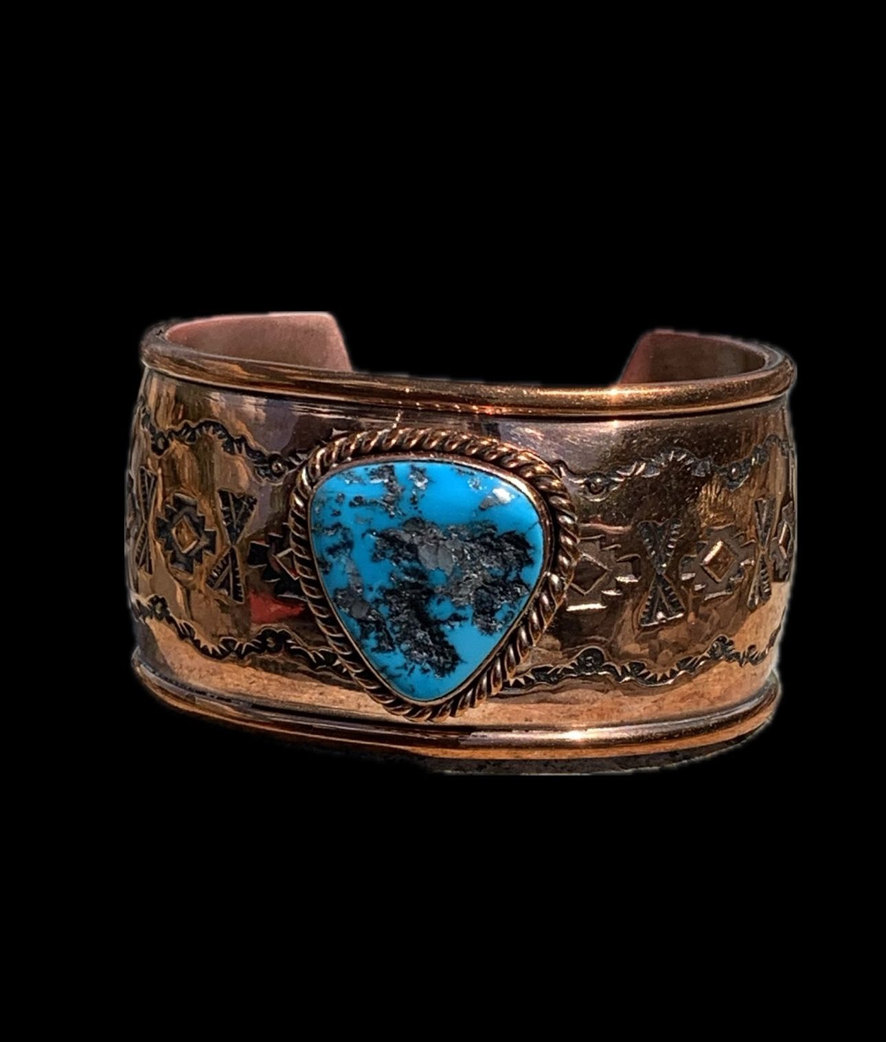 Ultimate Sleeping Beauty Turquoise & Copper Bracelet