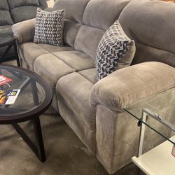 Recliner couches, two piece group sofa, and loveseat