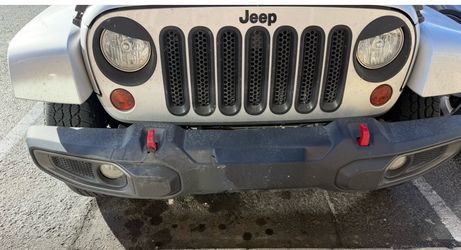 12 Jeep wrangler Front & rear stock bumpers