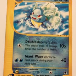 Wartortle Pokémon Expedition Moderately Played
