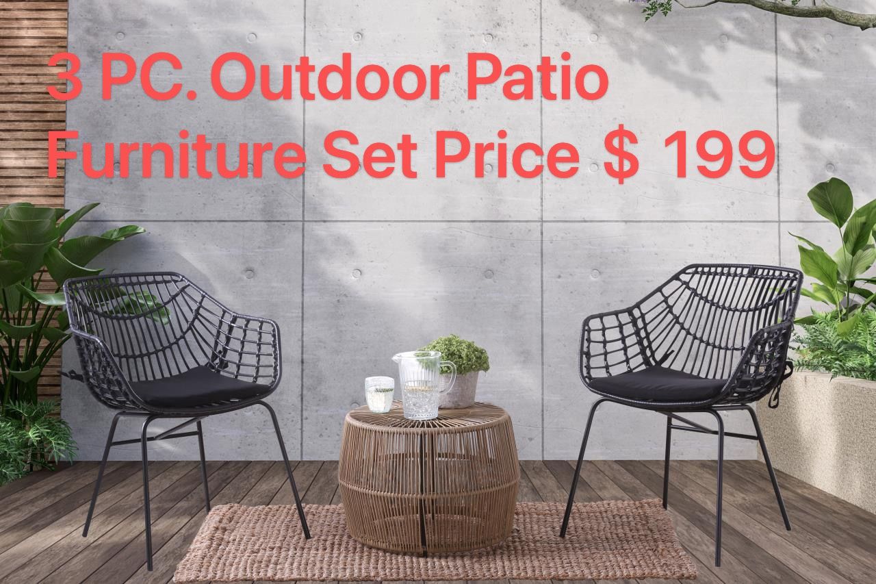 OUTDOOR paito set furniture table