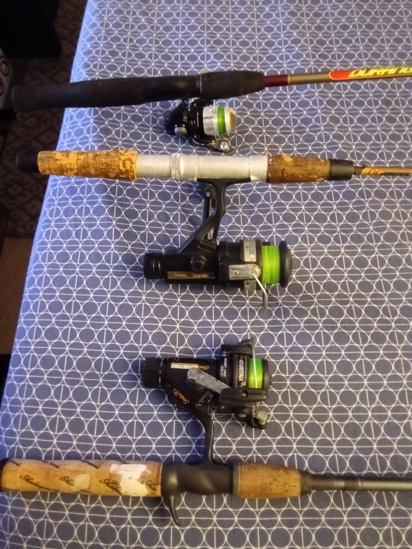 Fishing poles