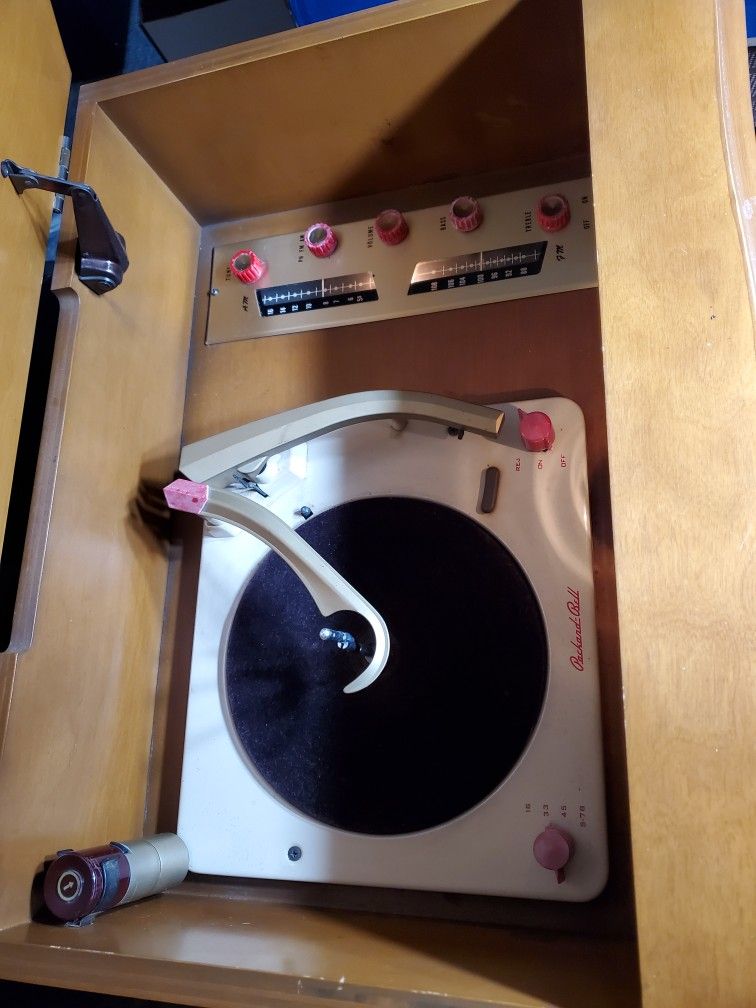 1958 Packard Bell Record/Stereo Console