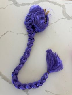 Purple wig