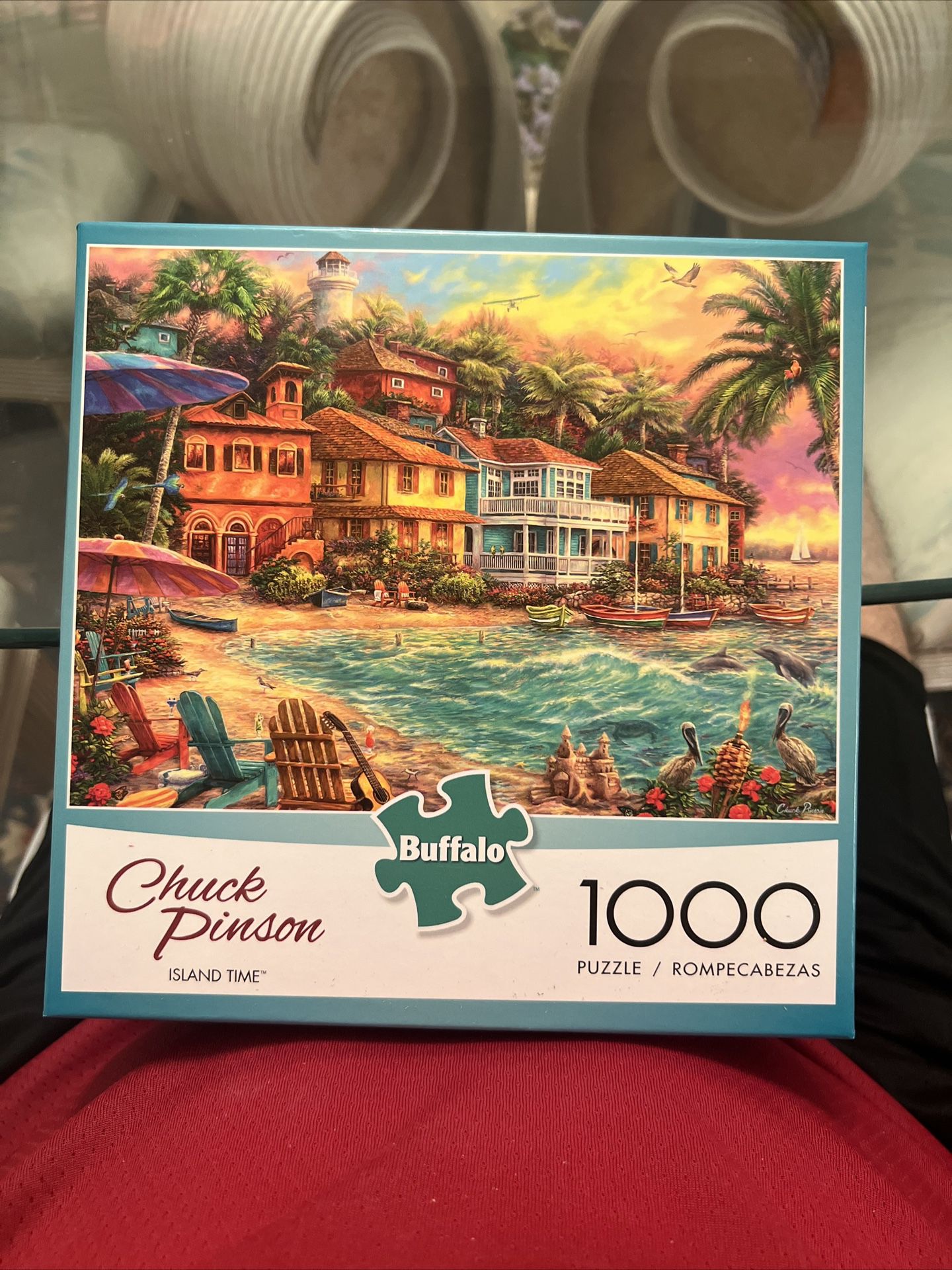 Buffalo Games Island Time 1000 Pcs Jigsaw Puzzle by Chuck Pinson