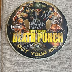 Five Finger Death Punch Signed Disc