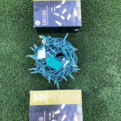 New Christmas 150 LED Light MULTI - FUNCTION Warm or Cool White - 3 SETS  -  All For $25 Firm