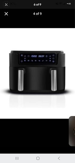 Dual Basket Air Fryer with Digital Display