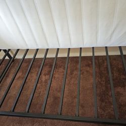 Metal Bed Frame And Mattress 