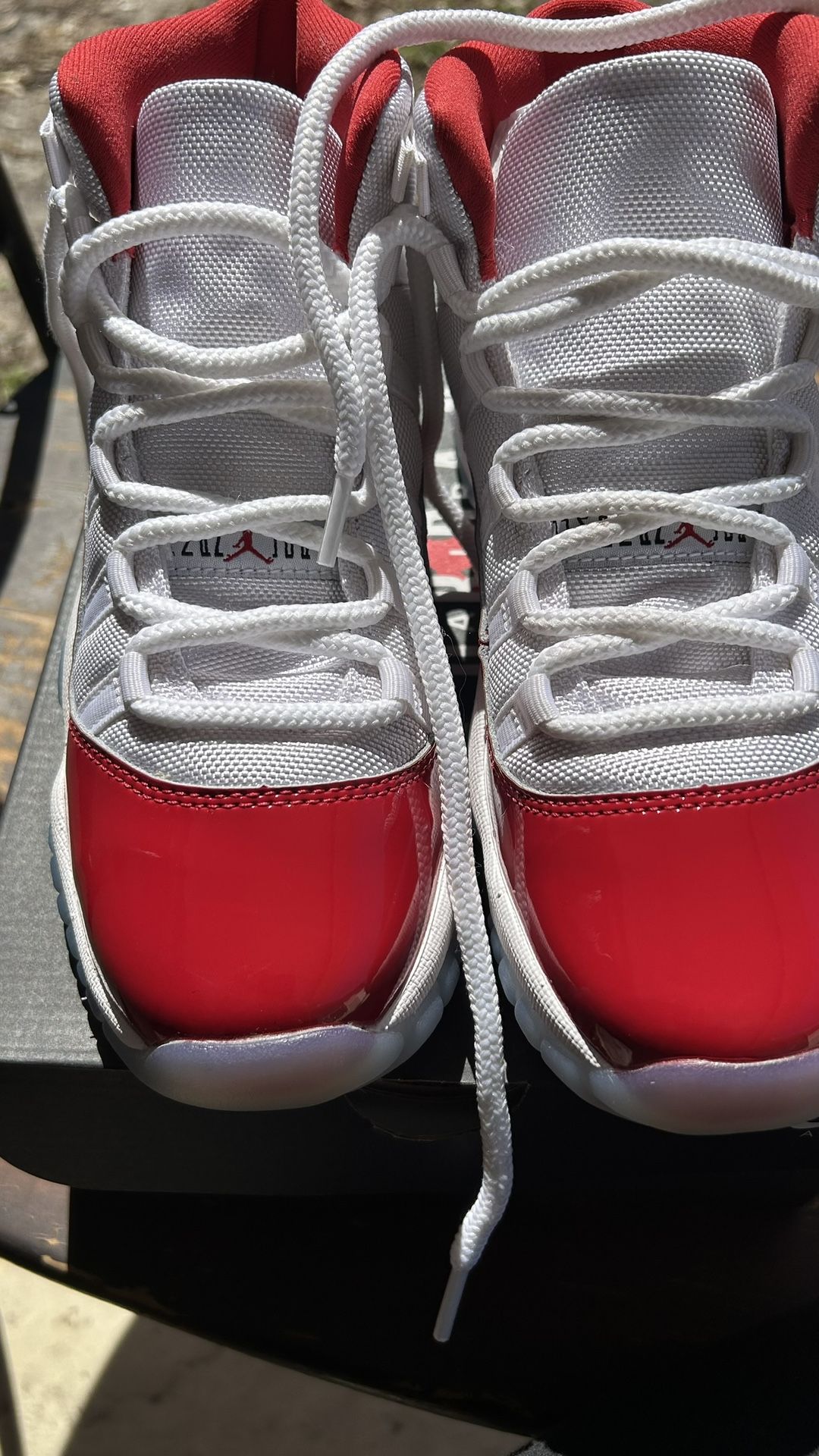 Youth Jordan 11's Cherry