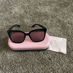  KATE SPADE SUNGLASSES KIYA/S 807-9O BLACK/GRAY AUTHENTIC